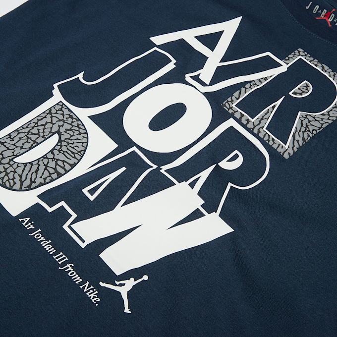 Jordan Air Jordan 3 Mix Up Short Sleeve Tee bleu 25002 3