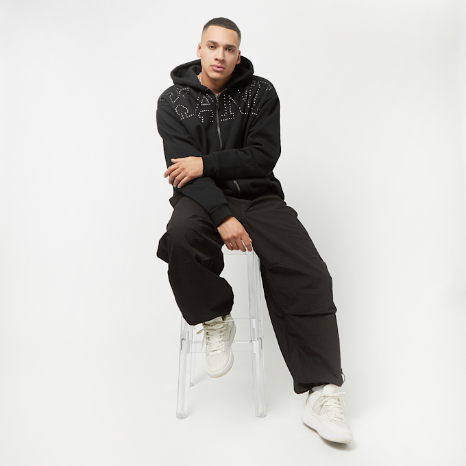 Urban Classics Popline Parachute Pants zwart 25010 5