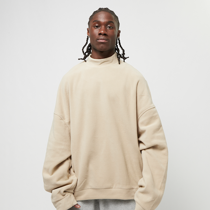 Urban Classics Oversized Polar Fleece Crew bež 25014 1