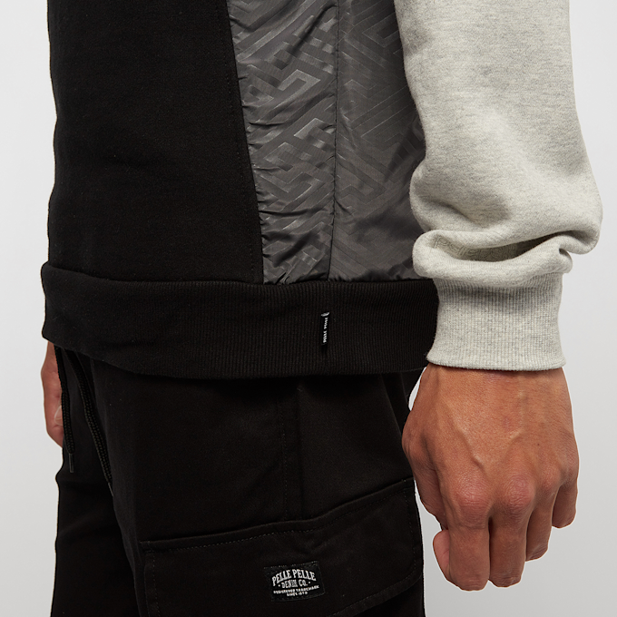 Urban Classics Oversized Polar Fleece Crew nero 25015 4