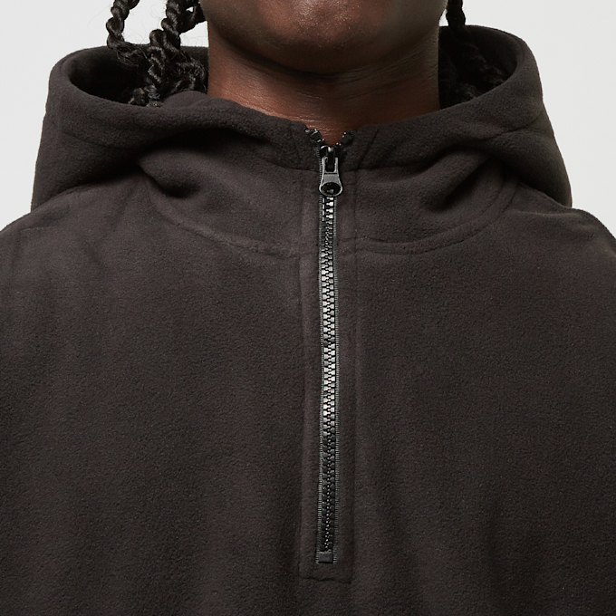 Urban Classics Oversized Polar Fleece Half Zip Hoody schwarz 25018 3