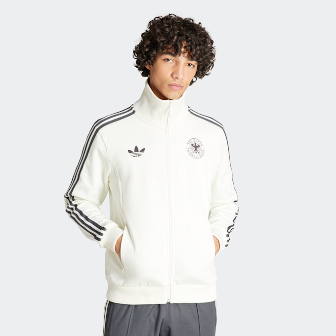 adidas Originals DFB Deutschland 3-Streifen Trainingsjacke beige 25023 1