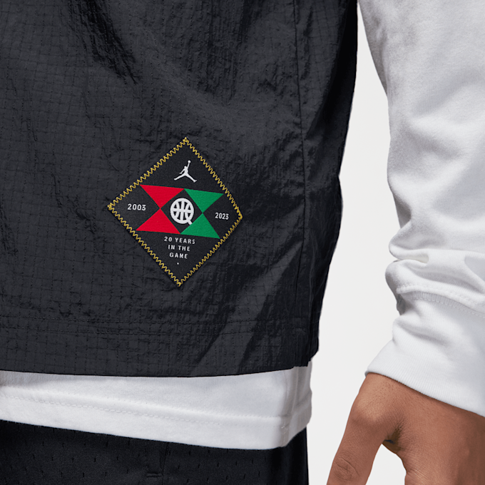 Jordan Quai 54 Warm-Up Shirt schwarz 25031 6