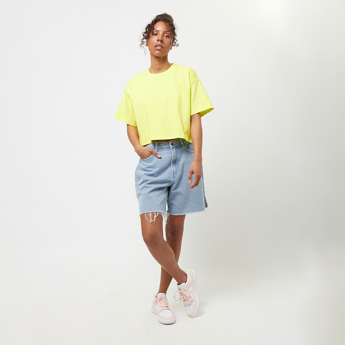 Karl Kani Small Signature Essential Crop Tee żółty 25038 4