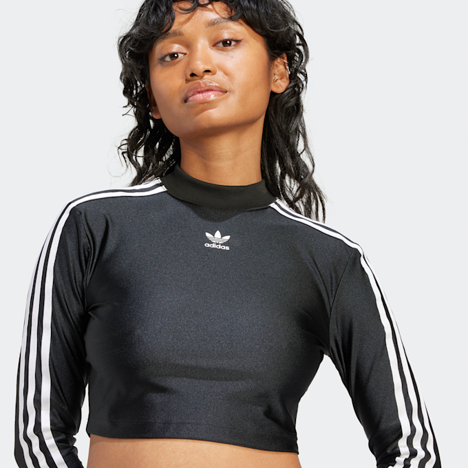 adidas Originals adicolor 3-Stripes Crop Longsleeve crna 25054 3
