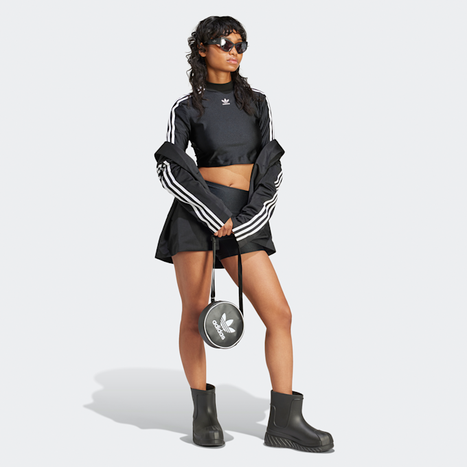 adidas Originals adicolor 3-Streifen Crop Longsleeve schwarz 25054 4