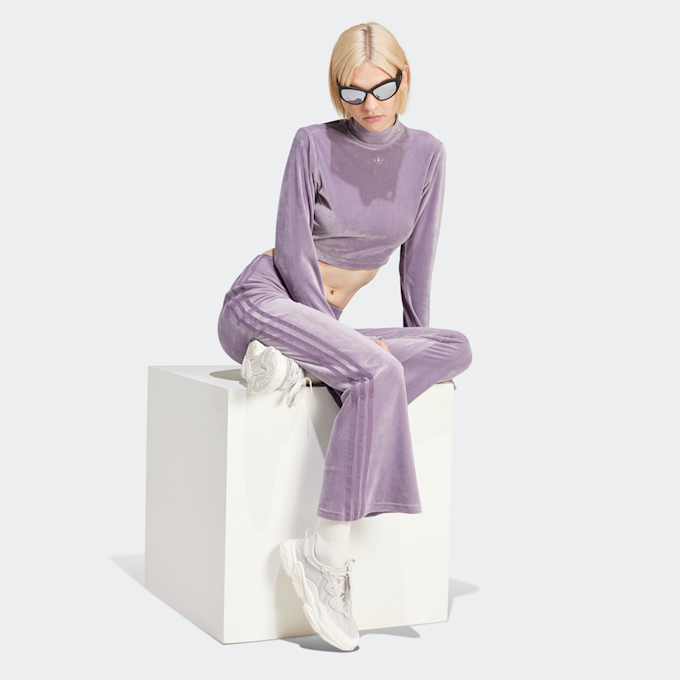 adidas Originals Velour Leggings violeta 25060 4