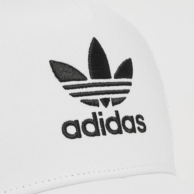adidas Originals adicolor Trucker Curved Cappellino bianco 25073 4