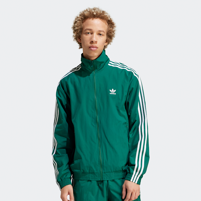 adidas Originals 3-Stripes Woven Firebird Trackjacket vert 25126 1