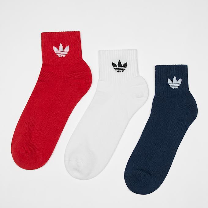 adidas Originals adicolor Mid Ankle Socks (3 Pack) wielokolorowy 25142 1