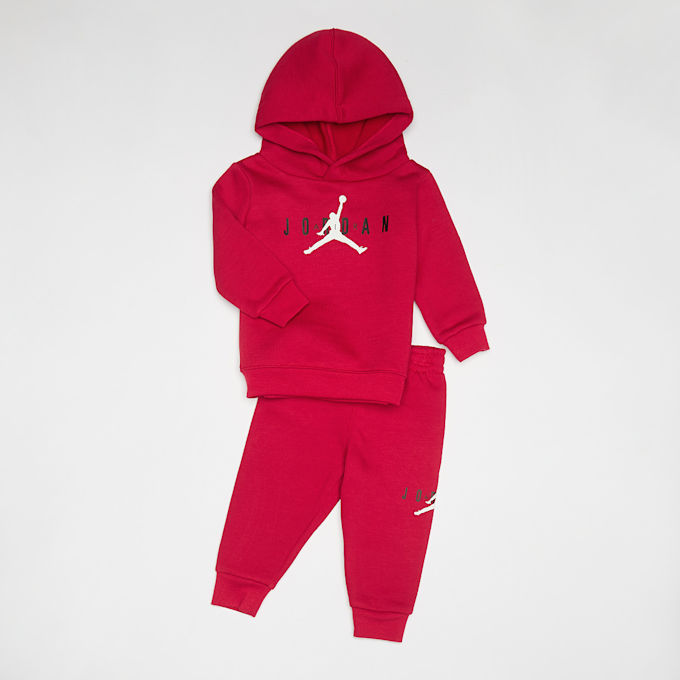 Jordan Sustainble Hoodie Set vermelho 25192 1