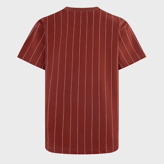 Jordan MVP Pinstrip Short Sleeve Tee marrón 25208 2