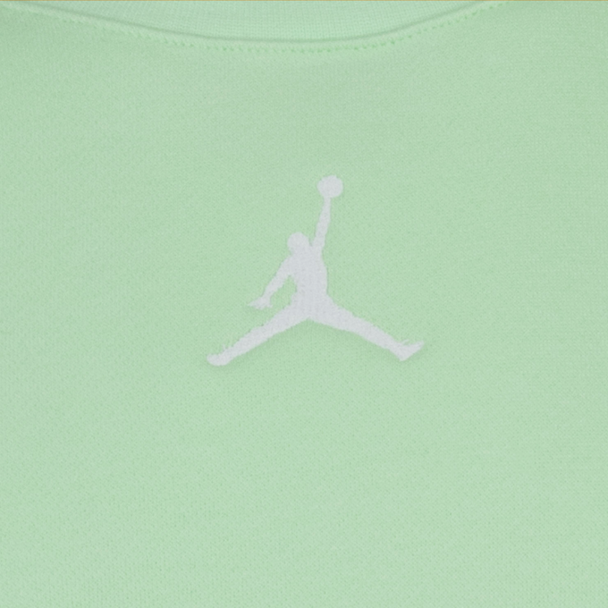 Jordan Icon Play Oversized Crew zelena 25212 3