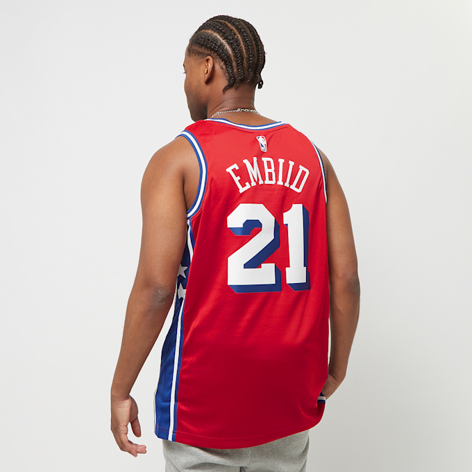 Jordan NBA Dri-FIT Swingman Jersey Philadelphia 76ers - Joel Embiid vermelho 25234 2