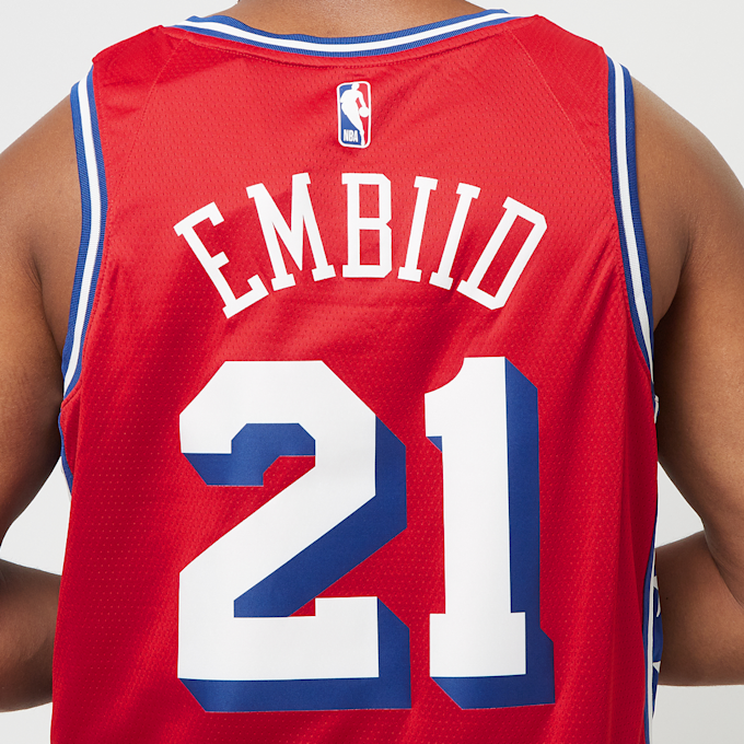 Jordan NBA Dri-FIT Swingman Jersey Philadelphia 76ers - Joel Embiid crvena 25234 7
