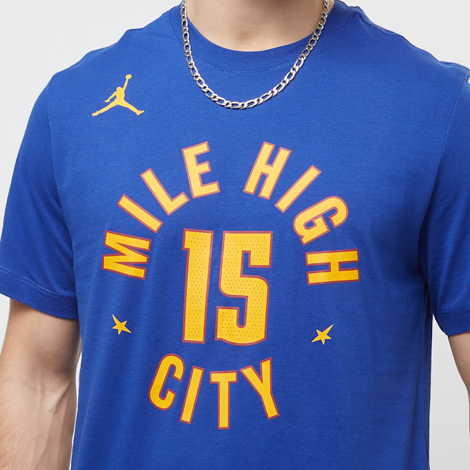Nike NBA Denver Nuggets Statement Edition Tee blauw 25249 3