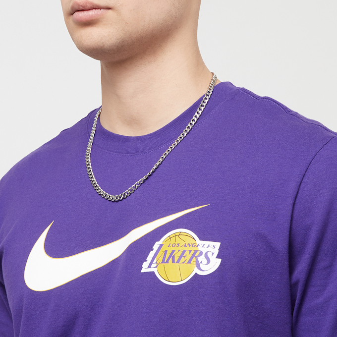Nike NBA Los Angeles Lakers Essential Swoosh Shortsleeve Tee fioletowy 25251 3
