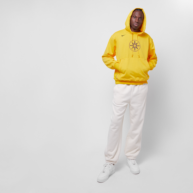 Nike NBS Golden State Warriors Standard Issue Hoodie Courtside City Edition gelb 25254 5