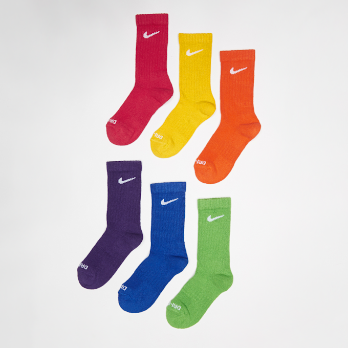 Nike 6 PACK - Dri-Fit Performance Basic Crew višebojno 25274 1