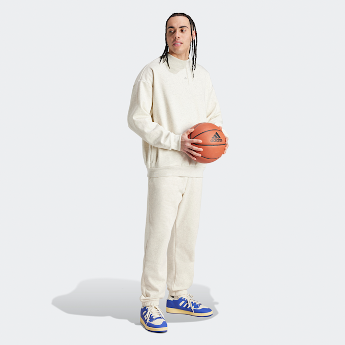 adidas Originals Basketball Fleece Trackpant blanc 25312 5