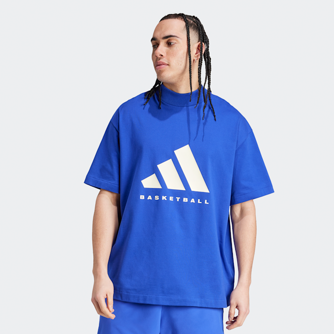 adidas Originals One Cotton Jersey T-Shirt blauw 25314 1