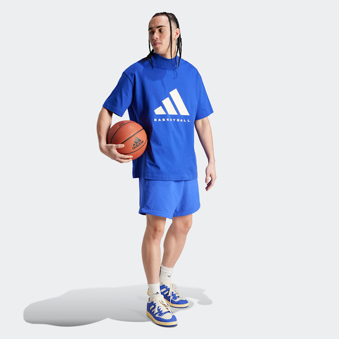 adidas Originals One Cotton Jersey T-Shirt blu 25314 4