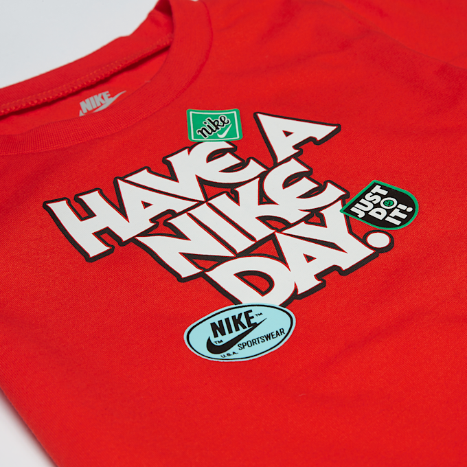 Nike Sportswear Shortsleeve Tee Fleece Pant Set (2 Piece) zwart 25326 4