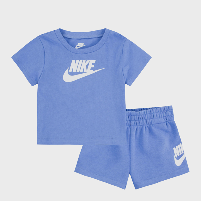 Nike Club Tee & Shorts Set (2 Piece) niebieski 25338 1