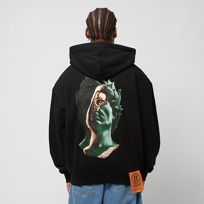 Forgotten Faces Caesar Ultra Heavy Zip Hoodie crna 25354 1