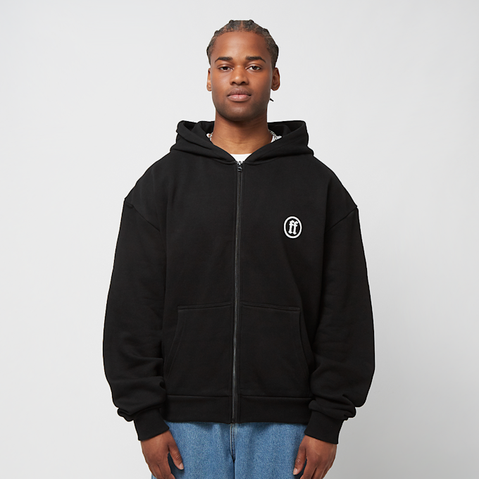 Forgotten Faces Caesar Ultra Heavy Zip Hoodie preto 25354 2
