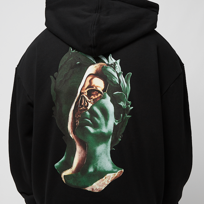 Forgotten Faces Caesar Ultra Heavy Zip Hoodie zwart 25354 4
