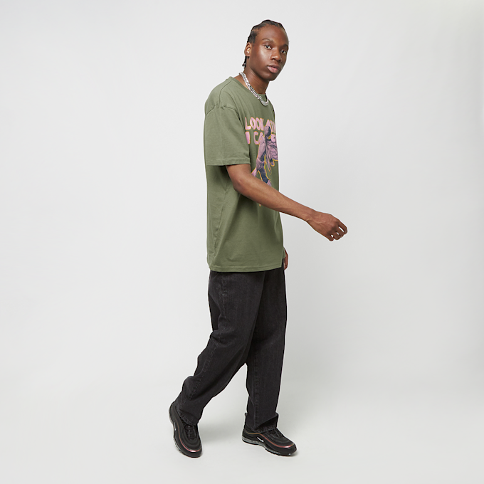 Upscale by Mister Tee Look Oversize Tee zielony 25386 4