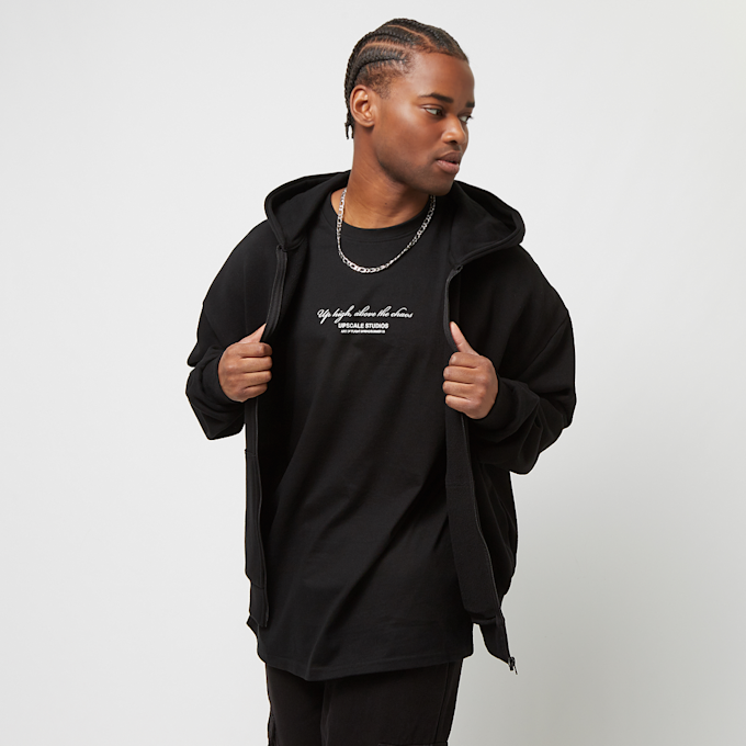 Upscale by Mister Tee Doves Oversize Zip Hoodie czarny 25390 2