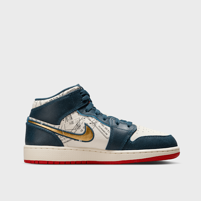 Jordan Air Jordan 1 Mid SE (GS) noir 25404 2