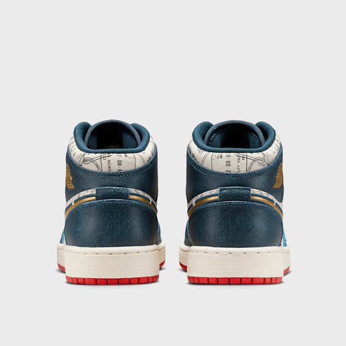 Jordan Air Jordan 1 Mid SE (GS) zwart 25404 5