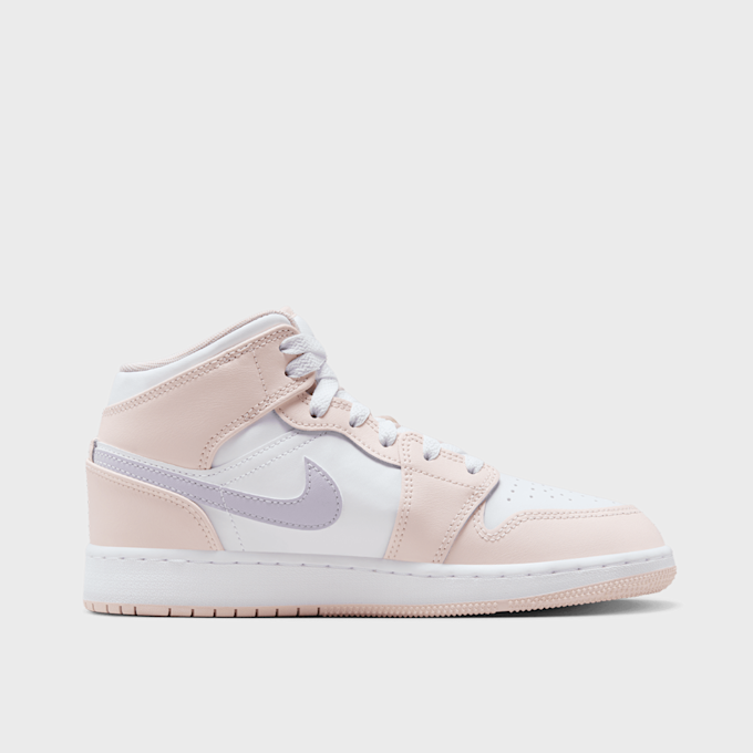 Jordan Air Jordan 1 Mid (GS) lichtroze 25439 2