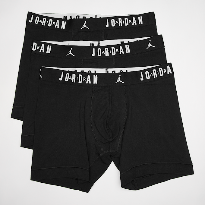 Jordan 3 PACK - Flight Cotton Core Boxer Brief czarny 25450 1