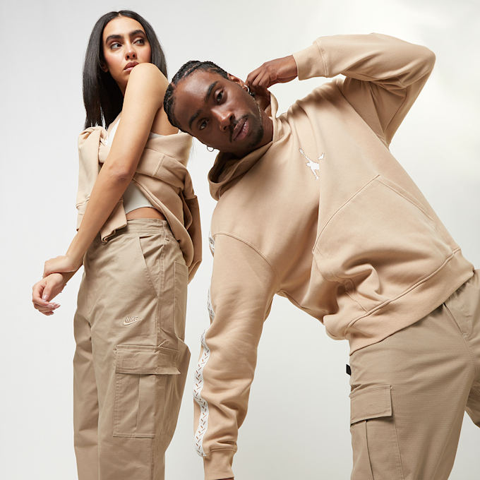 Jordan Flight MVP Fleece-Hoodie bež 25504 1