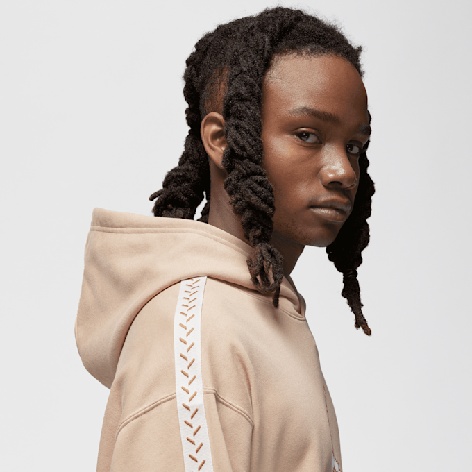 Jordan Flight MVP Fleece-Hoodie bege 25504 6