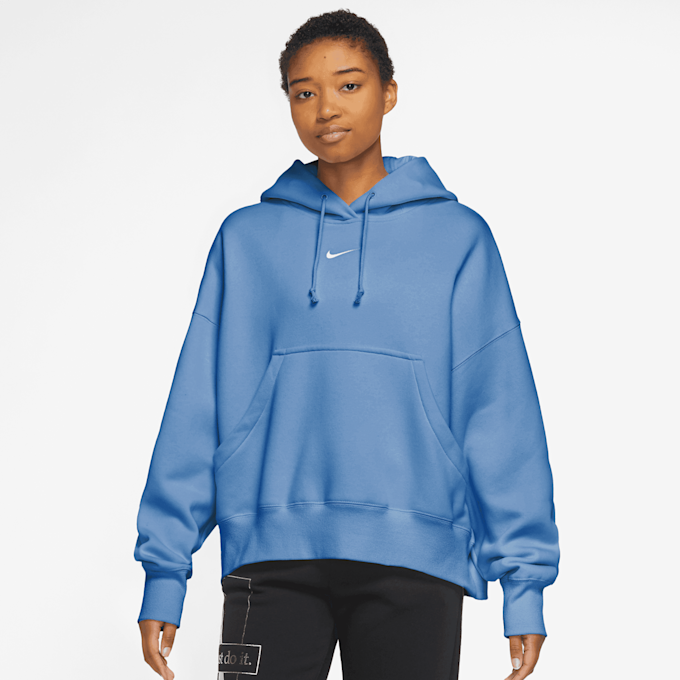 Nike Sportswear Phoenix Fleece Oversized Hoodie blau 28161 1