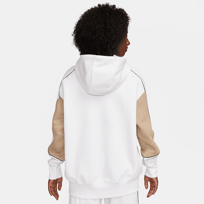 Nike Sportswear Oversize-Fleece-Hoodie bianco 28178 2