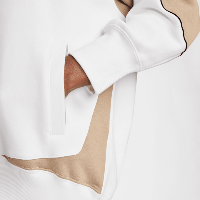 Nike   Sportswear Oversize-Fleece-Hoodie bianco 28178 4