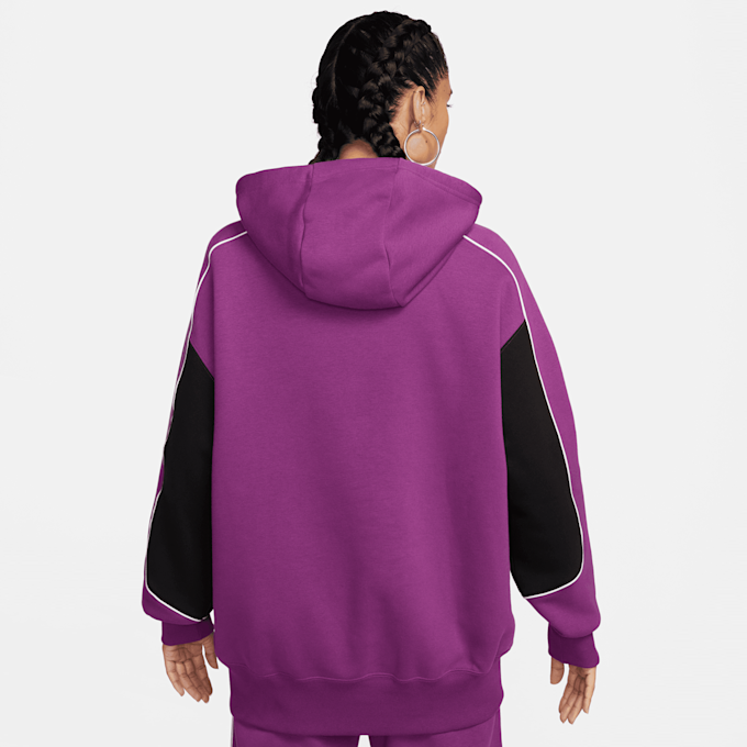 Nike Sportswear Oversize Fleece Hoodie ljubičasta 28180 2
