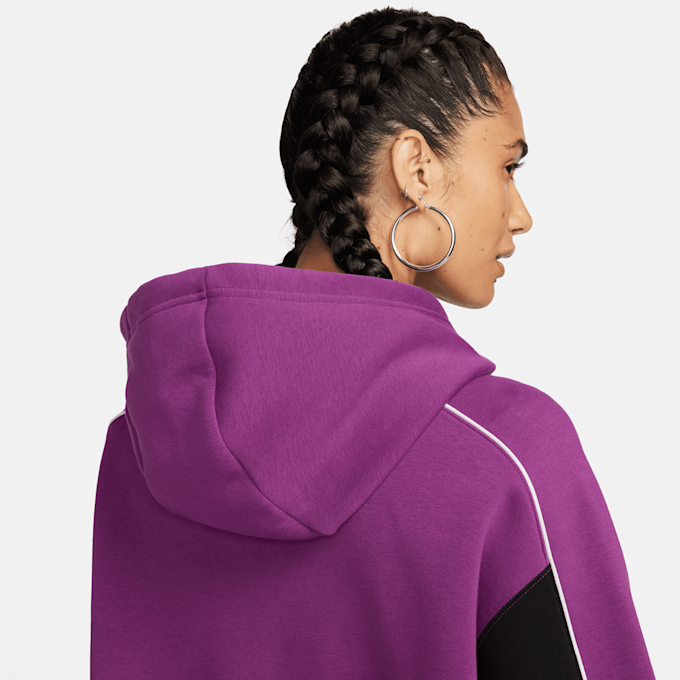 Nike Sportswear Oversize Fleece Hoodie violeta 28180 5