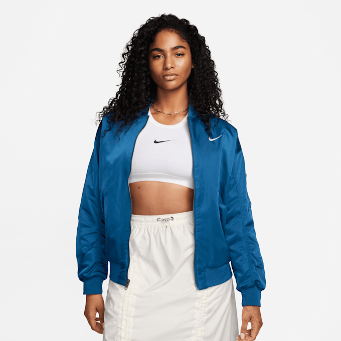 Nike Sportswear Wendbare Varsity-Bomberjacke blau 28200 2
