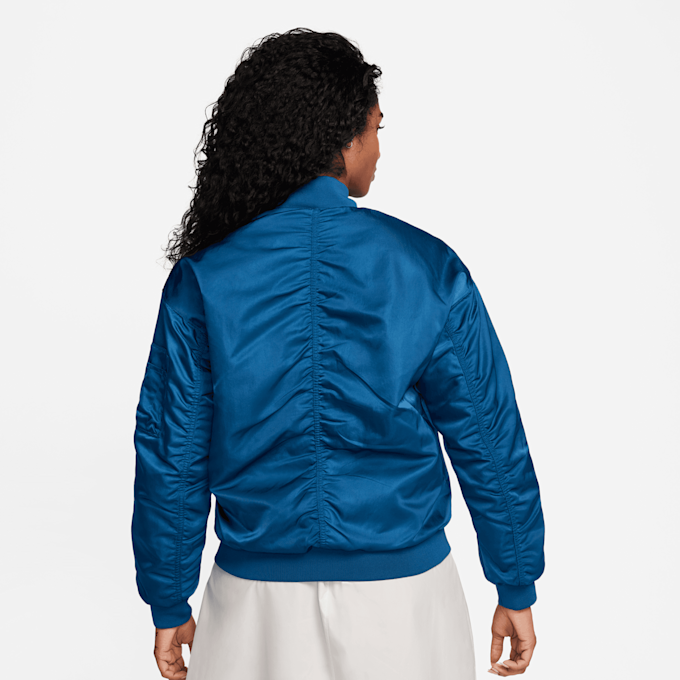 Nike Sportswear Reversible Varsity- Bomber Jacket blauw 28200 3