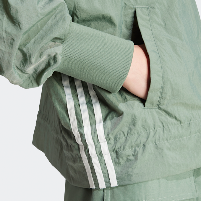 adidas Originals 3-Streifen Bomber Jacke Cargo Gorp Core Pack grün 28206 4