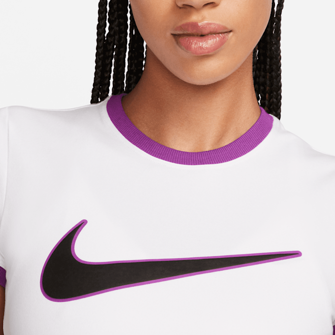 Nike Sportswear Tee Baby Swoosh blanco 28251 3