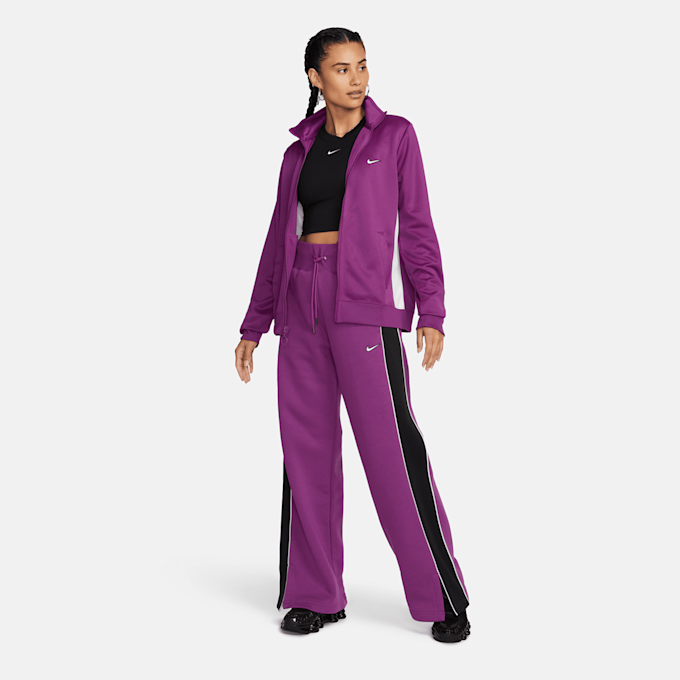 Nike   Sportswear Poly-Knit Jacket Swoosh morado 28257 5