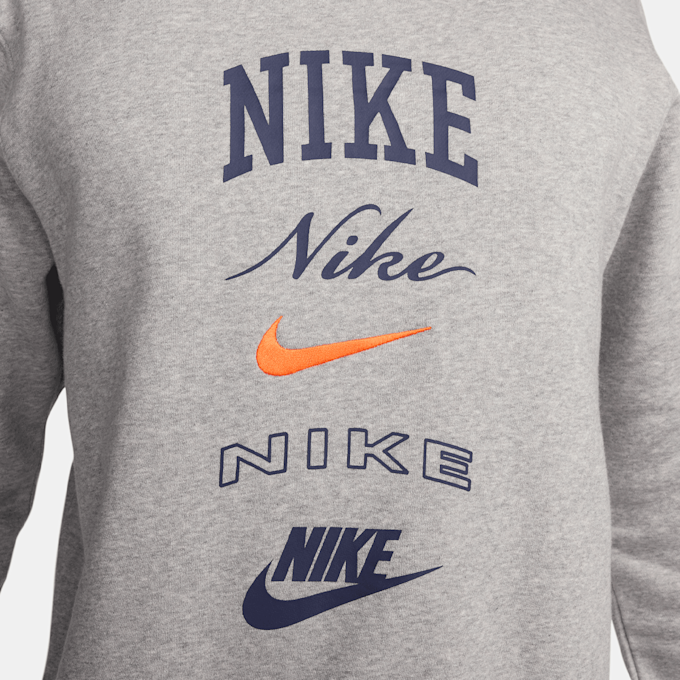 Nike   Club Basketball Crew Stack GX siva 28260 4